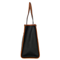 Dettaglio laterale e fondo di Bric's Firenze Opera Bag Media Firenze - Black