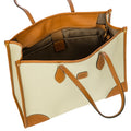 Organizzazione interna e scomparti di Bric's Firenze Opera Bag Media Firenze - Cream