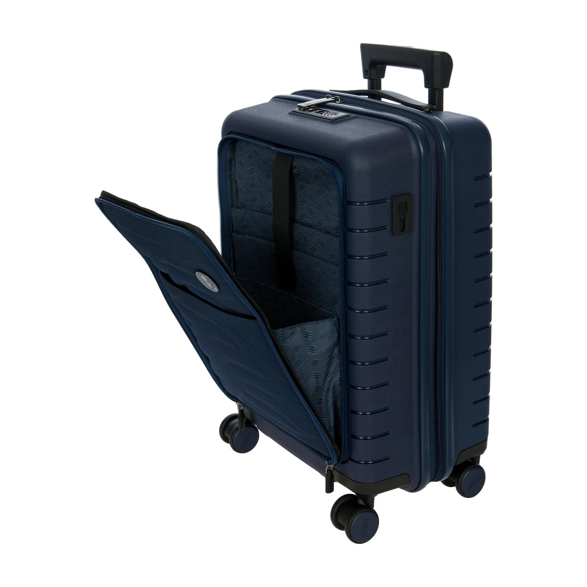 Elementi e accessori inclusi in Bric's Ulisse B|Y Trolley Cabina Espandibile Con Tasca - Ocean Blue