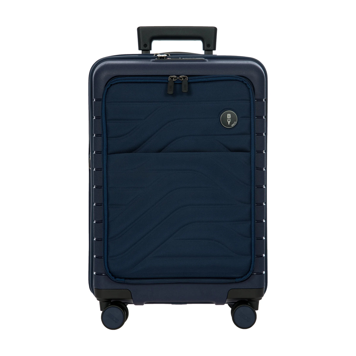 Vista principale di Bric's Ulisse B|Y Trolley Cabina Espandibile Con Tasca - Ocean Blue