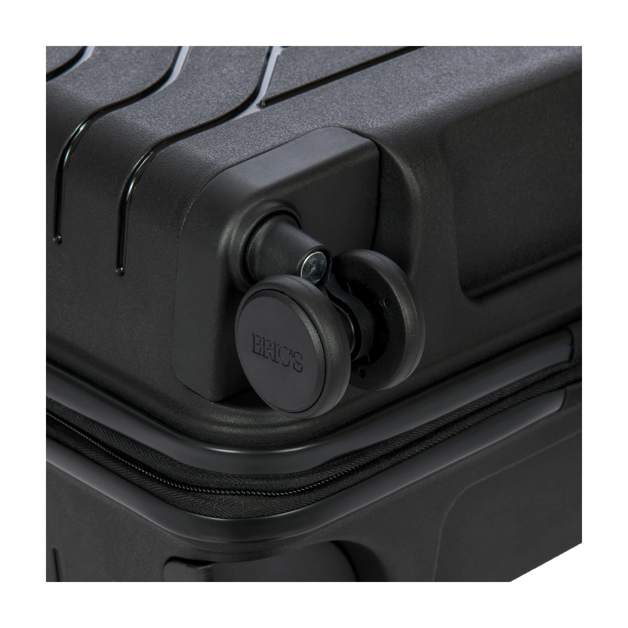 Dettaglio finiture e hardware di Bric's Ulisse B|Y Trolley Cabina - Black