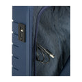Dettaglio finiture e hardware di Bric's Ulisse B|Y Trolley Cabina - Ocean Blue