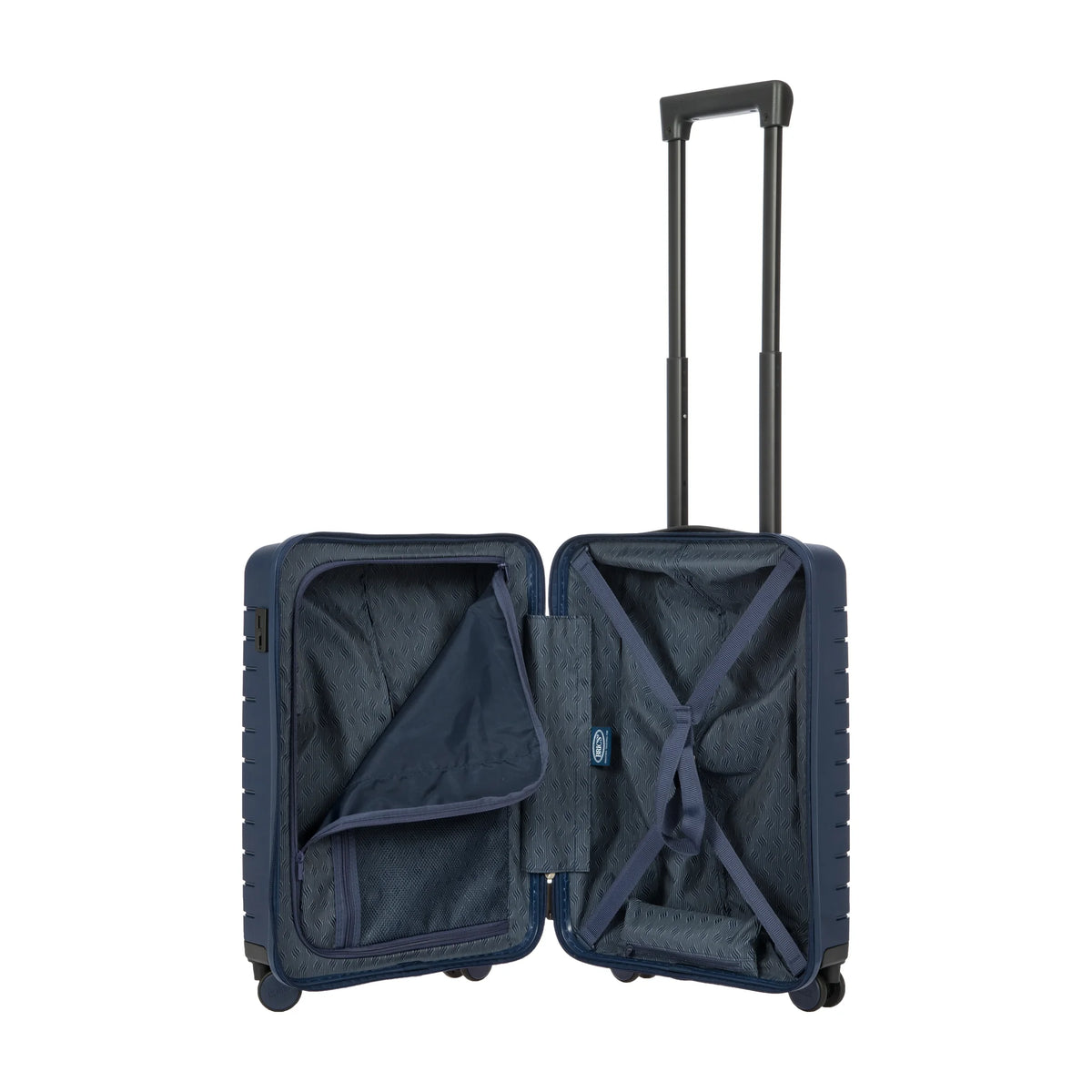 Organizzazione interna e scomparti di Bric's Ulisse B|Y Trolley Cabina - Ocean Blue