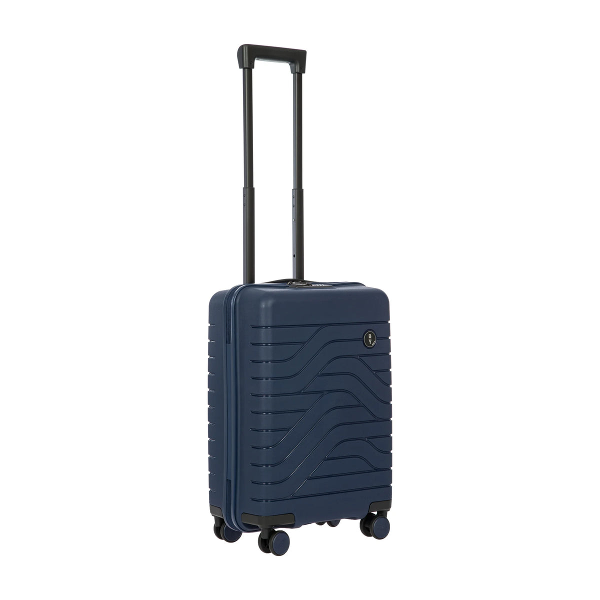 Vista di tre quarti di Bric's Ulisse B|Y Trolley Cabina - Ocean Blue