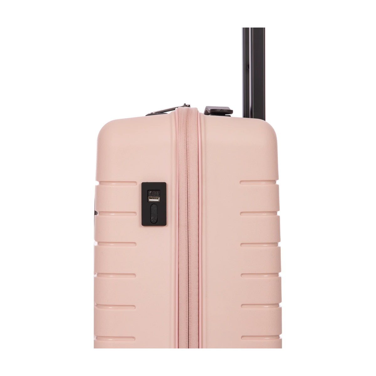 Dettaglio finiture e hardware di Bric's Ulisse B|Y Trolley Cabina - Pink
