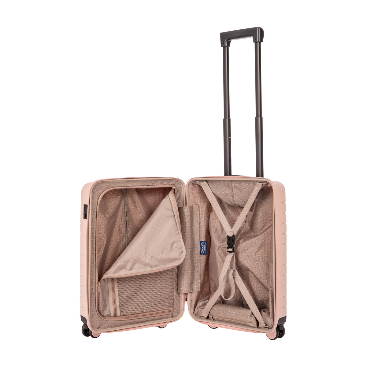Organizzazione interna e scomparti di Bric's Ulisse B|Y Trolley Cabina - Pink