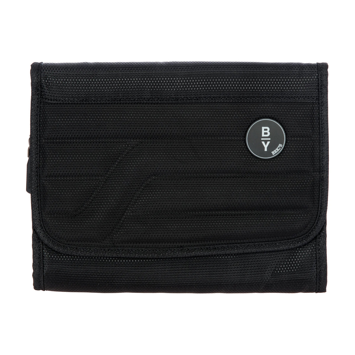 Vista principale di Bric's Ulisse B|Y Necessaire Tri-Fold In Tessuto Riciclato - Black