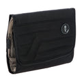 Vista di tre quarti di Bric's Ulisse B|Y Necessaire Tri-Fold In Tessuto Riciclato - Black