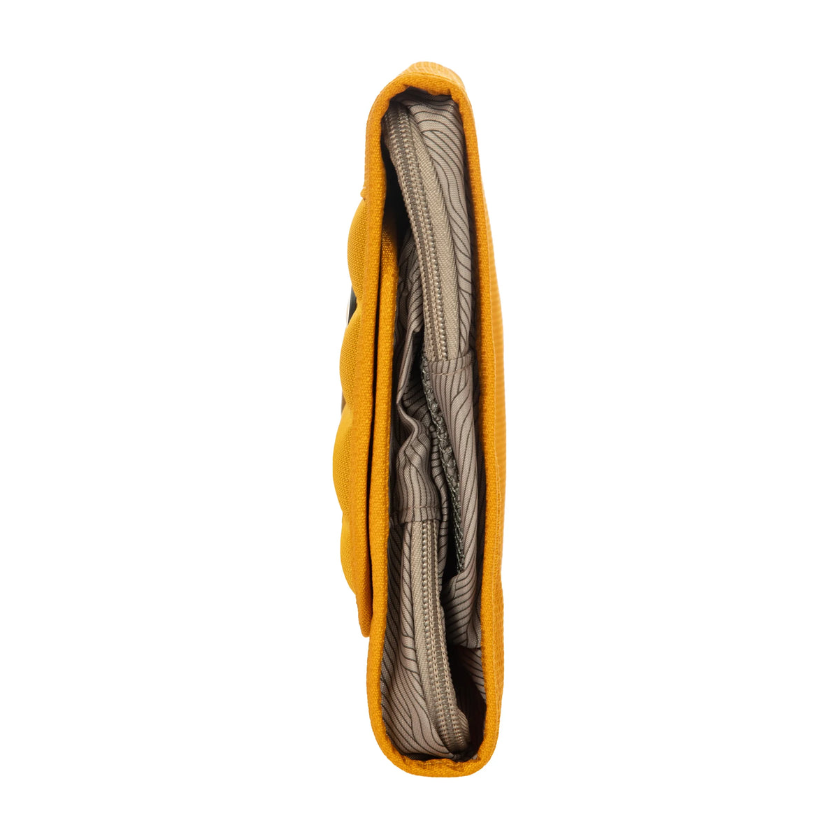 Dettaglio laterale e fondo di Bric's Ulisse B|Y Necessaire Tri-Fold In Tessuto Riciclato - Mango