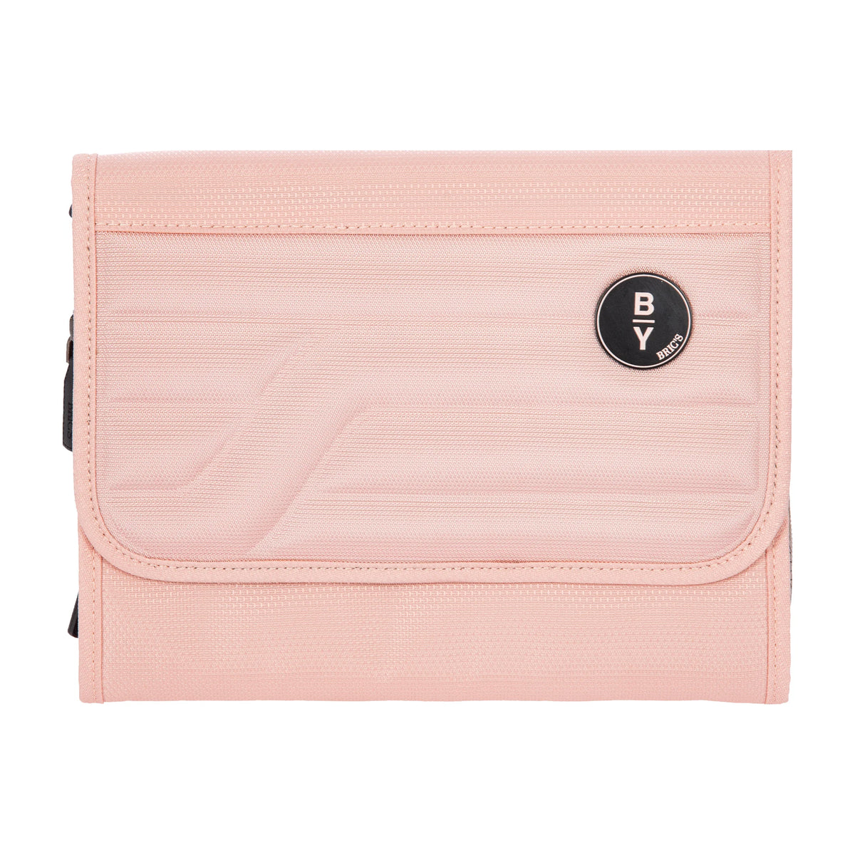 Vista principale di Bric's Ulisse B|Y Necessaire Tri-Fold In Tessuto Riciclato - Pink