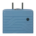 Dettaglio finiture e hardware di Bric's Ulisse B|Y Trolley Medio Espandibile - Grey Blue
