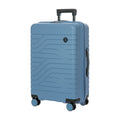 Vista di tre quarti di Bric's Ulisse B|Y Trolley Medio Espandibile - Grey Blue