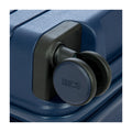 Dettaglio finiture e hardware di Bric's Ulisse B|Y Trolley Medio Espandibile - Ocean Blue