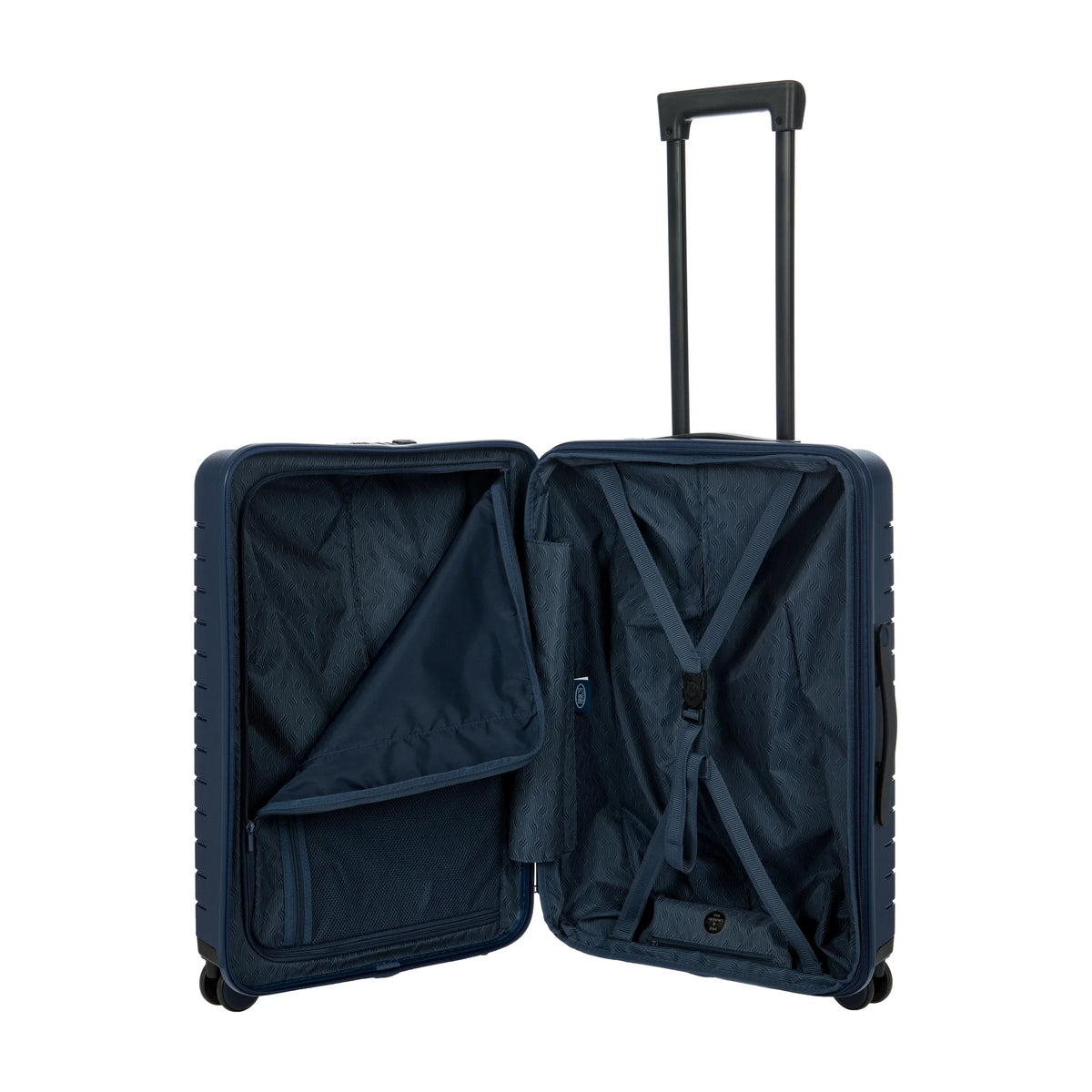 Organizzazione interna e scomparti di Bric's Ulisse B|Y Trolley Medio Espandibile - Ocean Blue