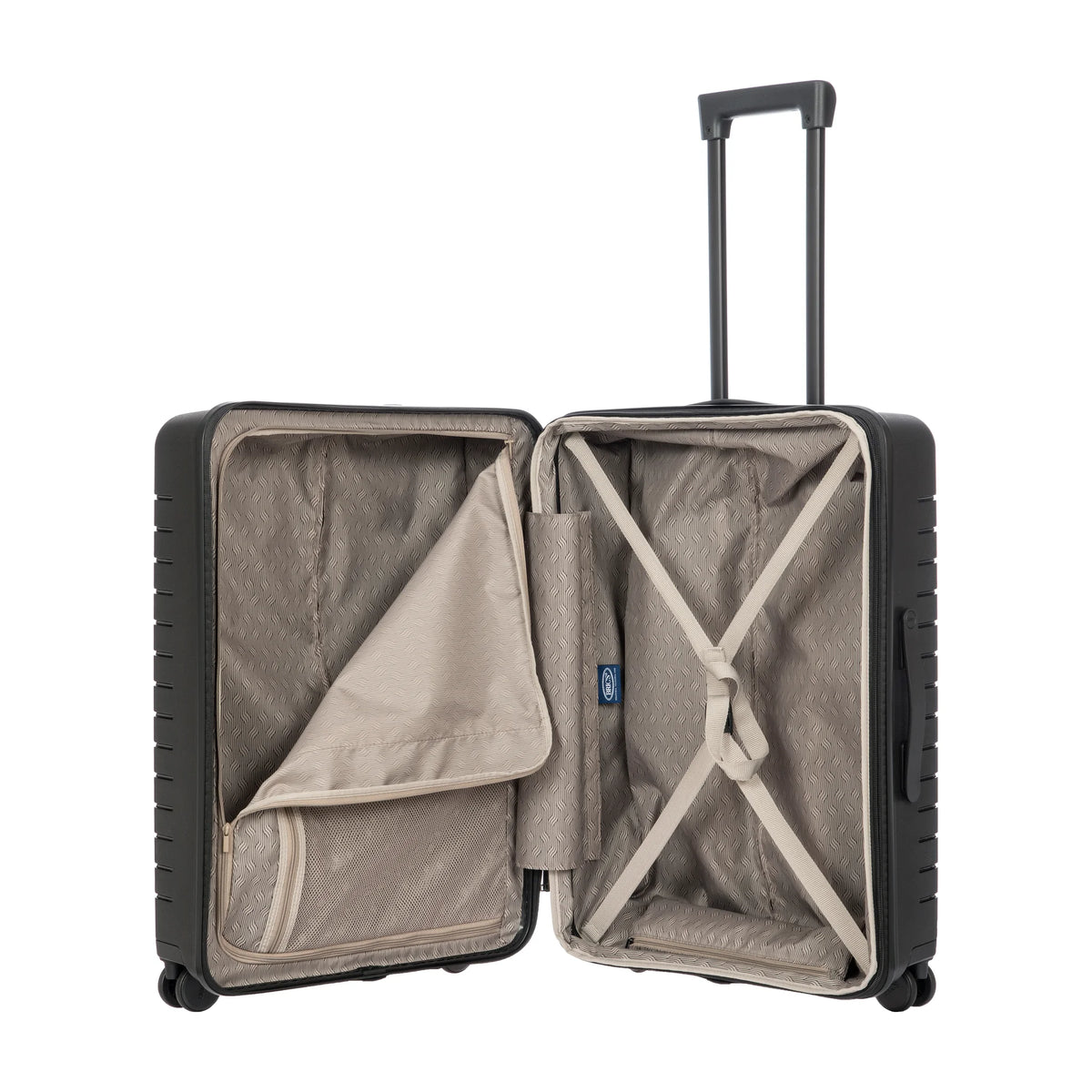 Organizzazione interna e scomparti di Bric's Ulisse B|Y Trolley Large Espandibile - Black