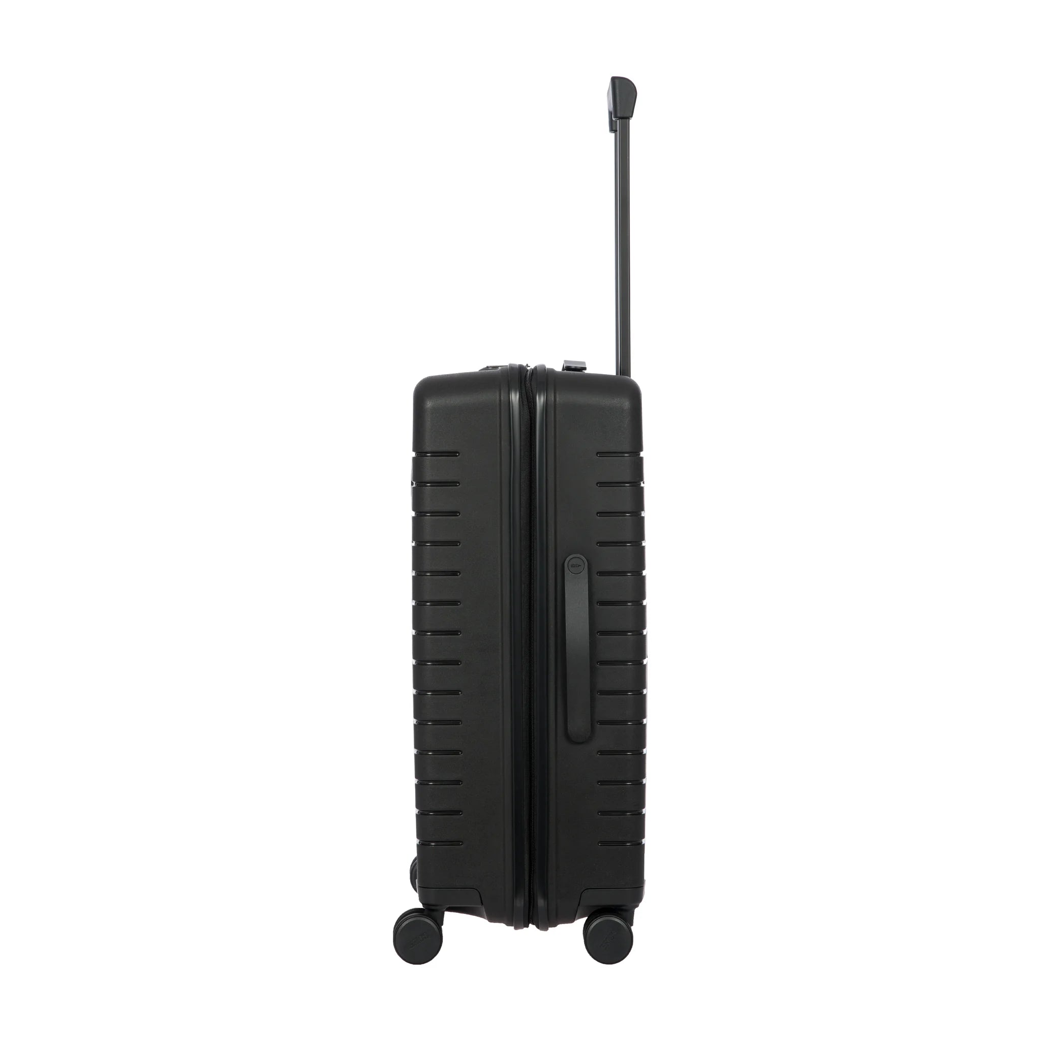 Dettaglio laterale e fondo di Bric's Ulisse B|Y Trolley Large Espandibile - Black