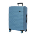 Vista di tre quarti di Bric's Ulisse B|Y Trolley Large Espandibile - Grey Blue