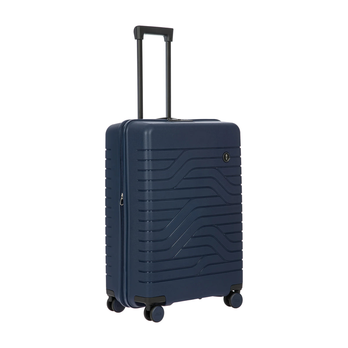 Vista di tre quarti di Bric's Ulisse B|Y Trolley Large Espandibile - Ocean Blue