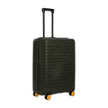 Vista di tre quarti di Bric's Ulisse B|Y Trolley Large Espandibile - Olive