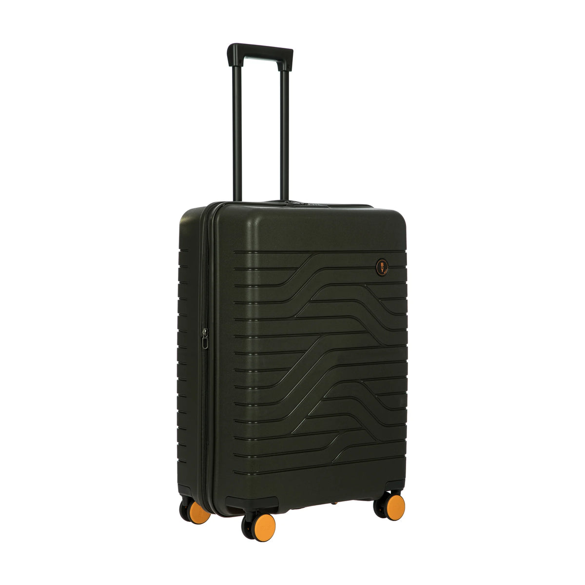 Vista di tre quarti di Bric's Ulisse B|Y Trolley Large Espandibile - Olive