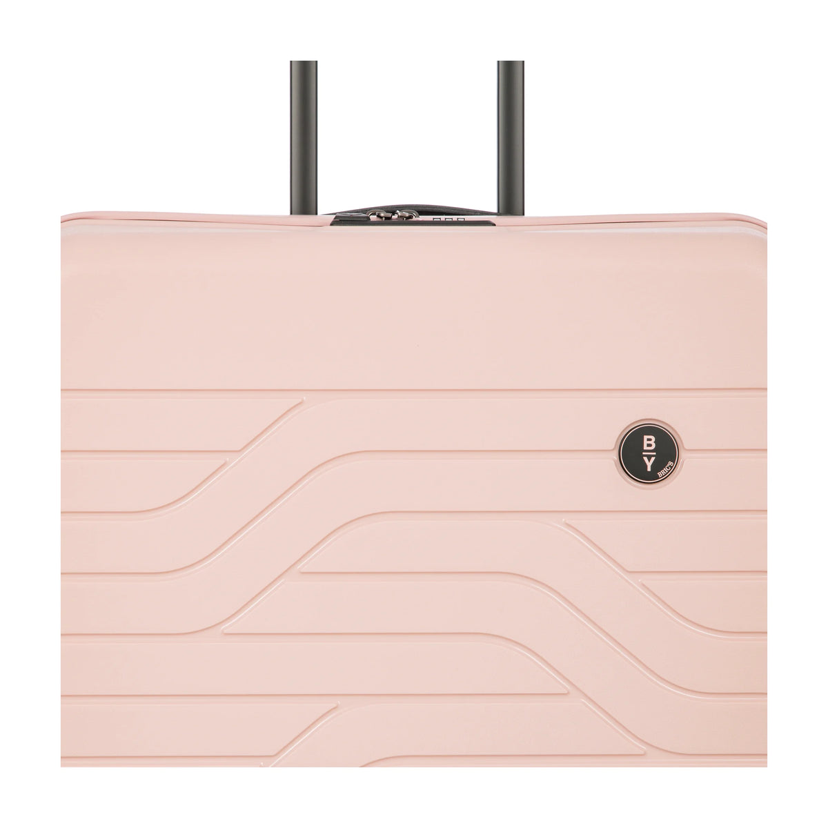 Dettaglio finiture e hardware di Bric's Ulisse B|Y Trolley Large Espandibile - Pink
