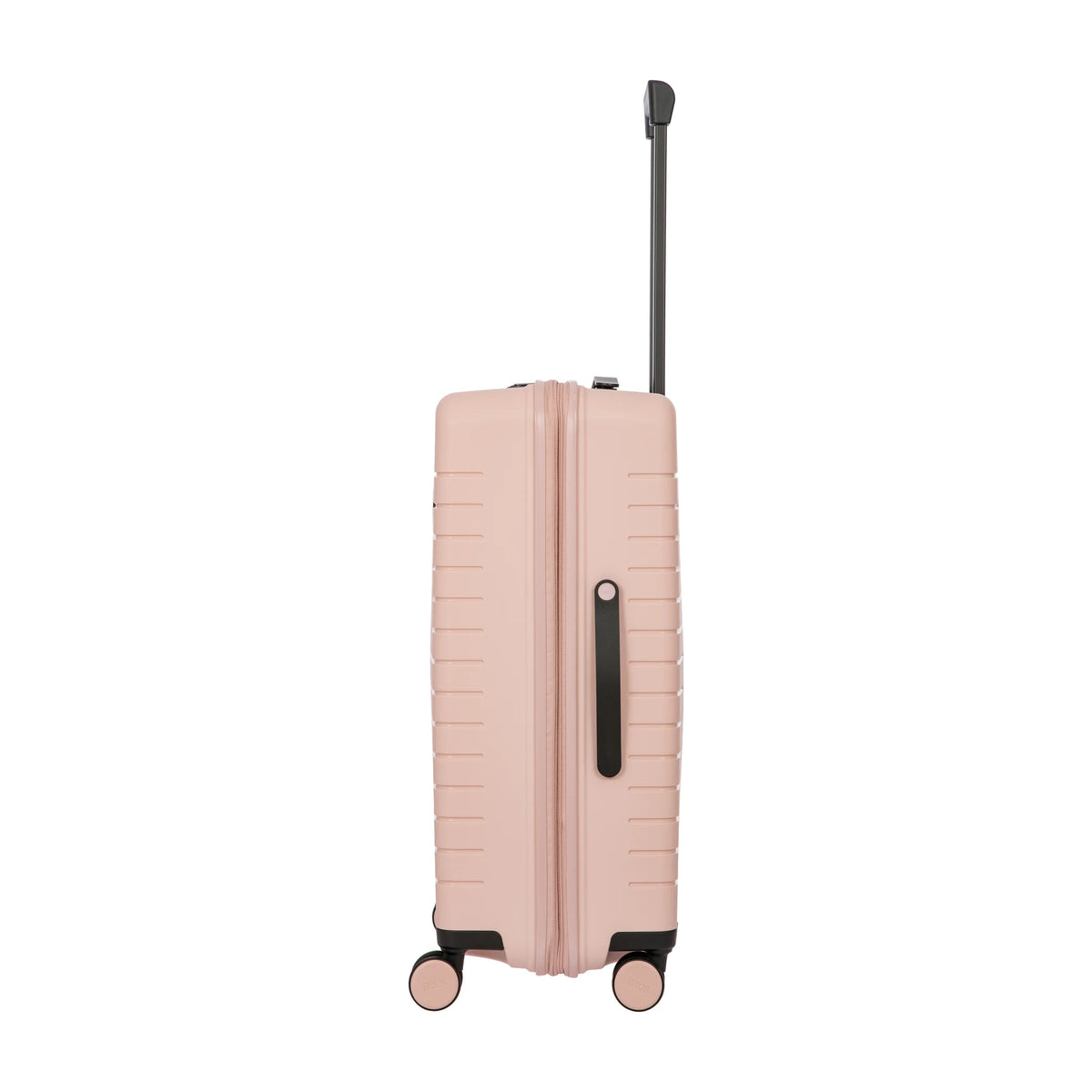 Dettaglio laterale e fondo di Bric's Ulisse B|Y Trolley Large Espandibile - Pink
