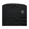 Dettaglio finiture e hardware di Bric's Ulisse B|Y Zaino Underseat Espandibile In Tessuto Riciclato - Black