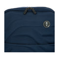 Dettaglio finiture e hardware di Bric's Ulisse B|Y Zaino Underseat Espandibile In Tessuto Riciclato - Ocean Blue