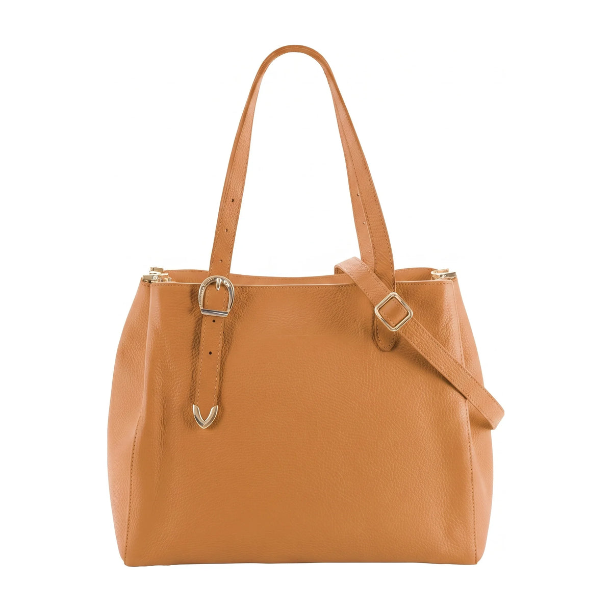 Elementi e accessori inclusi in Pelletteria Veneta Shopper 3 Scomparti - Cuoio