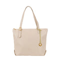 Vista frontale di Pelletteria Veneta Shopper - Beige