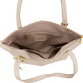 Organizzazione interna e scomparti di Pelletteria Veneta Shopper - Beige