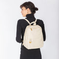Proporzioni e vestibilità di Pelletteria Veneta Zaino - Beige