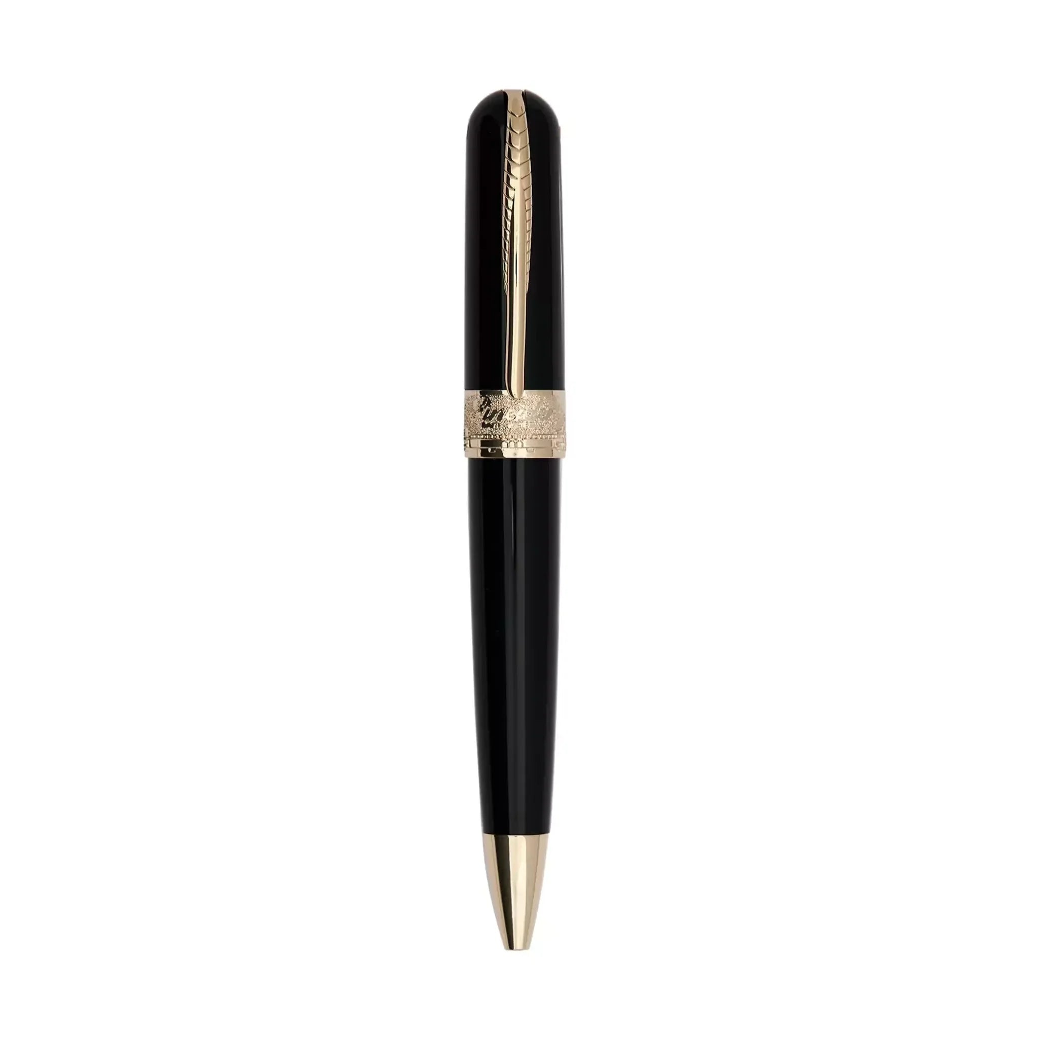 Vista principale di Pineider Avatar Penna Sfera Avatar Ur Mini Con Finiture Oro - Nero
