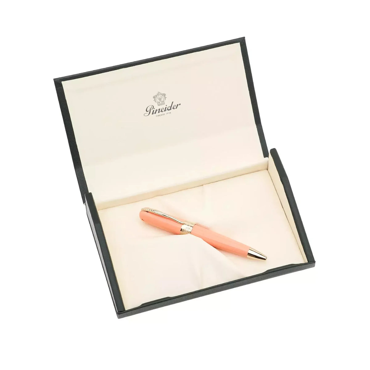 Organizzazione interna e scomparti di Pineider Avatar Penna Sfera Avatar Ur Mini Con Finiture Oro - Peach Pink