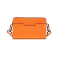 Vista principale di Pineider Bottalato Crossbody Odette Collezione Bottalato - Arancio
