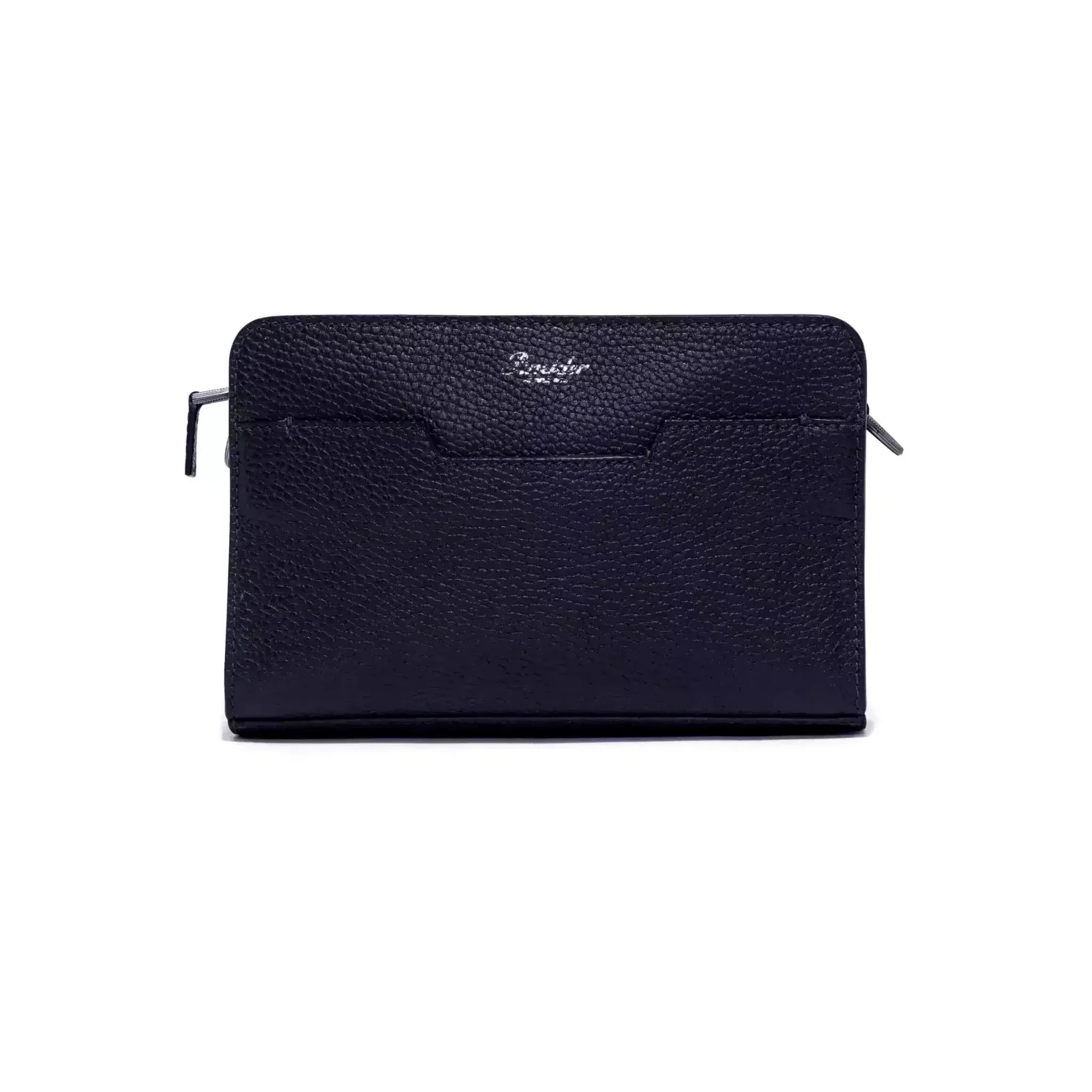 Vista principale di Pineider Bottalato Crossbody Odette Collezione Bottalato - Blu Tirreno
