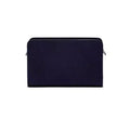 Dettaglio laterale e fondo di Pineider Bottalato Crossbody Odette Collezione Bottalato - Blu Tirreno
