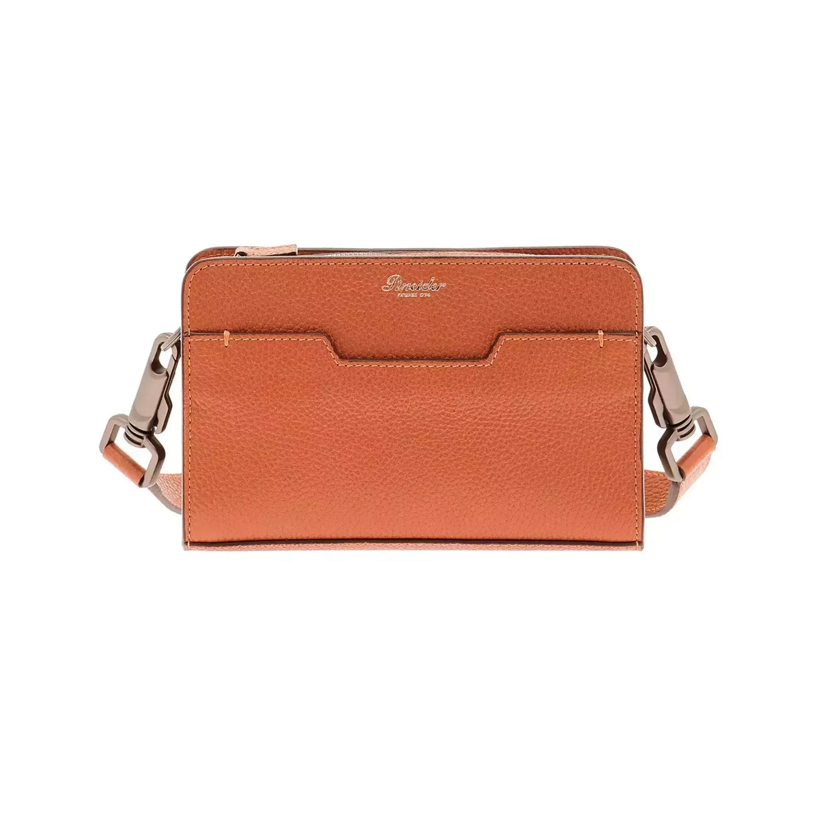 Vista principale di Pineider Bottalato Crossbody Odette Collezione Bottalato - Cuoio Vegetale