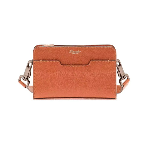 Vista principale di Pineider Bottalato Crossbody Odette Collezione Bottalato - Cuoio Vegetale