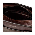 Organizzazione interna e scomparti di Pineider Bottalato Crossbody Odette Collezione Bottalato - Rum