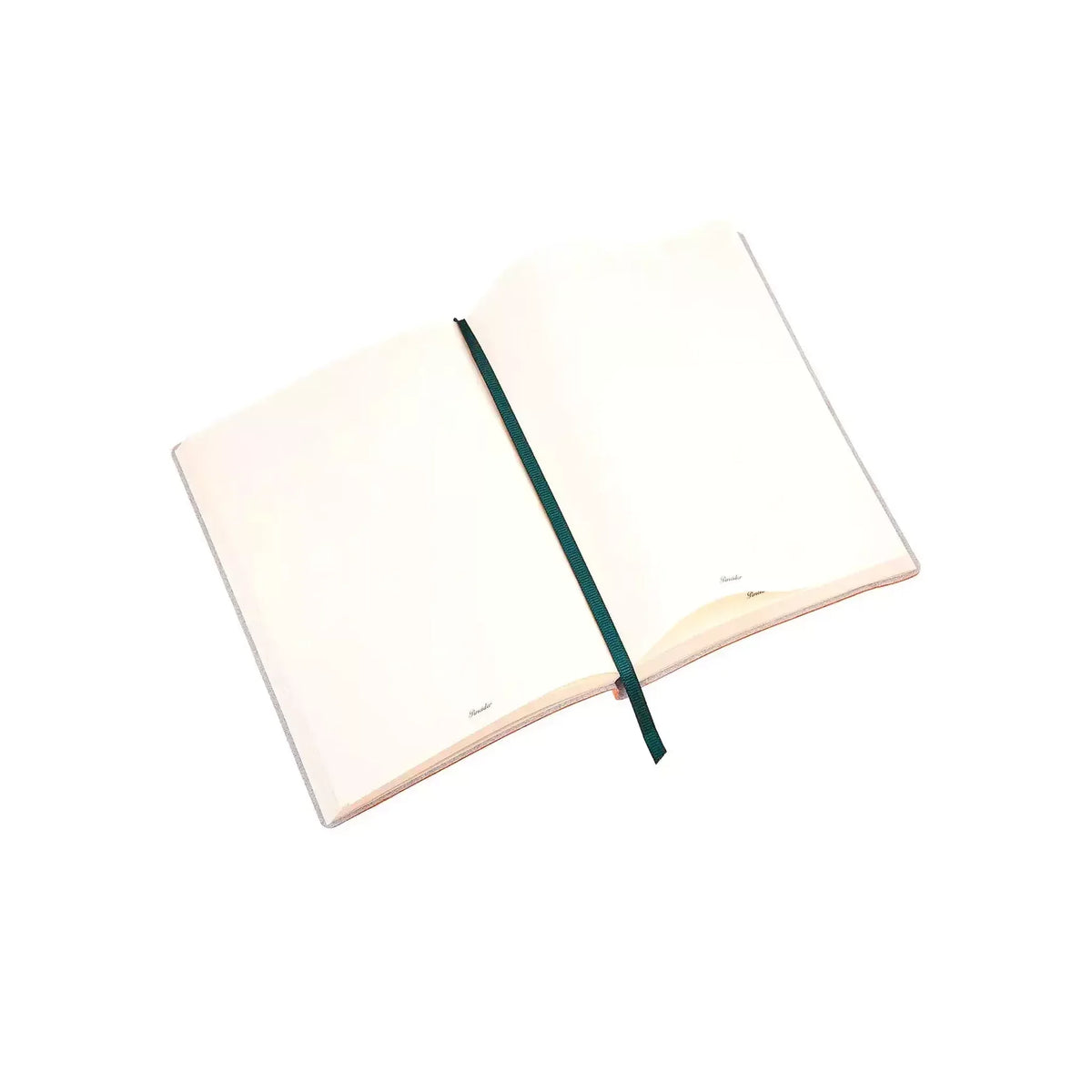 Organizzazione interna e scomparti di Pineider Classic Notebook Classic Senza Righe - Arancio