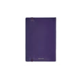 Dettaglio laterale e fondo di Pineider Classic Notebook Classic Senza Righe - Bluette