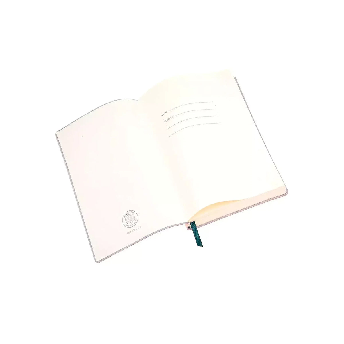 Organizzazione interna e scomparti di Pineider Classic Notebook Classic Senza Righe - Cipria