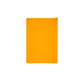Dettaglio laterale e fondo di Pineider Classic Notebook Classic Senza Righe - Giallo