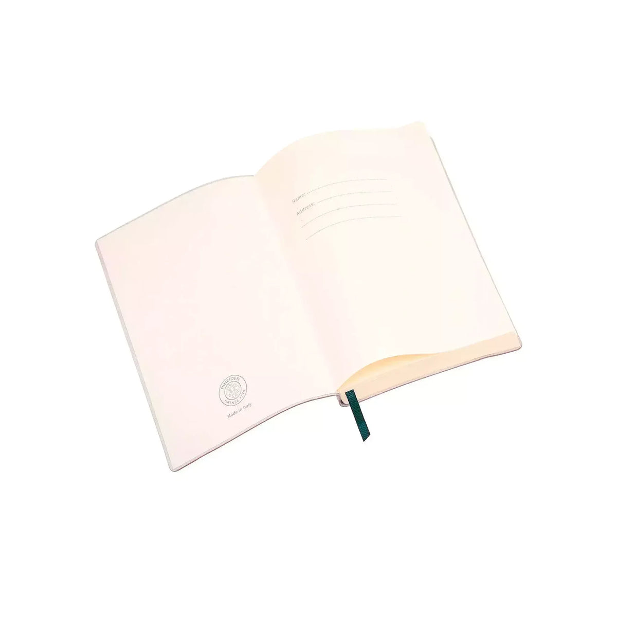 Organizzazione interna e scomparti di Pineider Classic Notebook Classic Senza Righe - Lilla