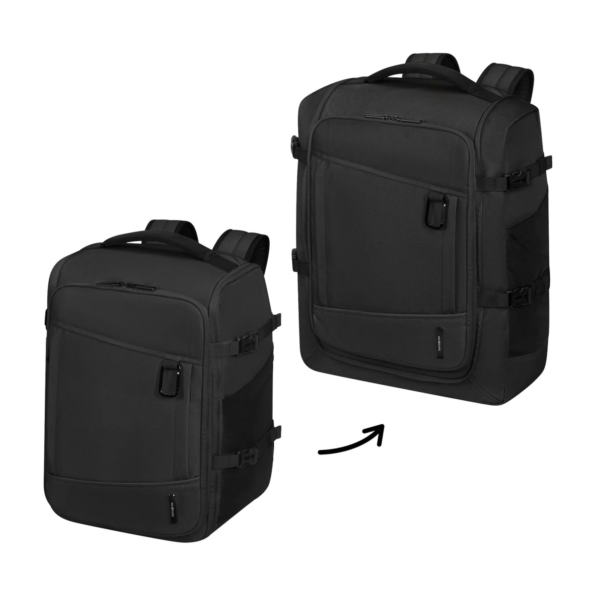 Elementi e accessori inclusi in Samsonite 2Fit Zaino - Nero