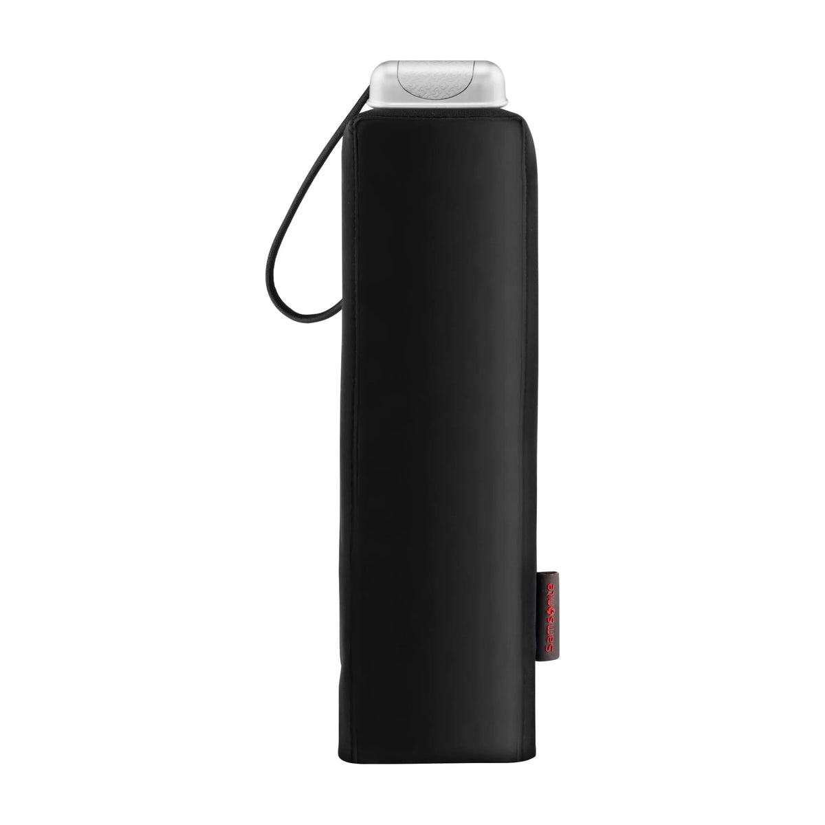 Dettaglio laterale e fondo di Samsonite Alu Drop S Ombrello - Nero