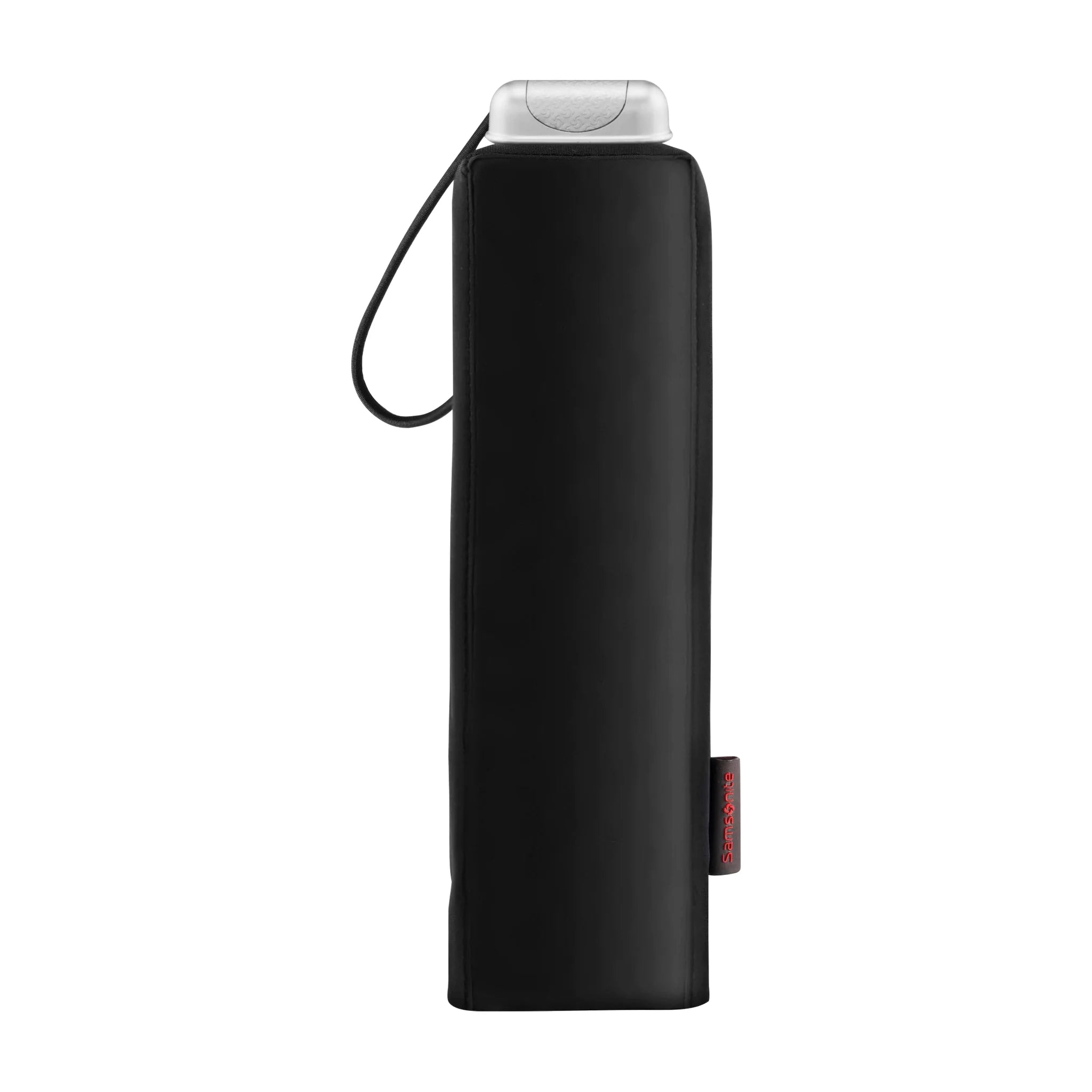 Dettaglio laterale e fondo di Samsonite Alu Drop S Ombrello - Nero