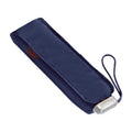 Dettaglio laterale e fondo di Samsonite Alu Drop S Ombrello - Indigo Blue