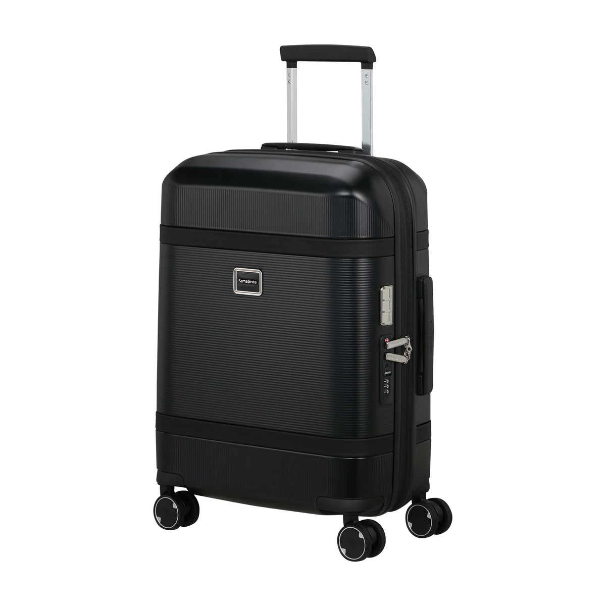 Vista di tre quarti di Samsonite Image Trolley ( Ruote) Bagaglio A Mano - Nero